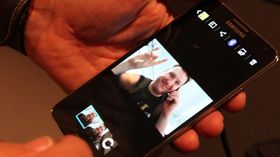 Bildet vi knipset så ikke galt ut på denne skjermen, men når vi hentet bildet opp på PC-en ble vi ikke imponert.