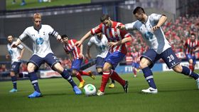 Skjermbilde fra FIFA 14.