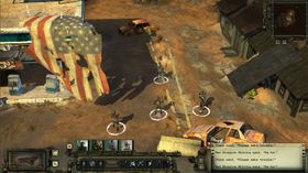 Postapokalyptisk moro i Wasteland 2.