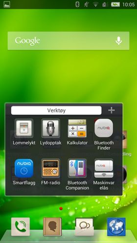 Her er en egen verktøygruppe.
