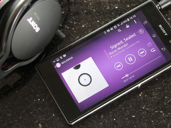 Musikk-appen fra Sony er den velkjente Walkman-spilleren. Lyden er upåklagelig.