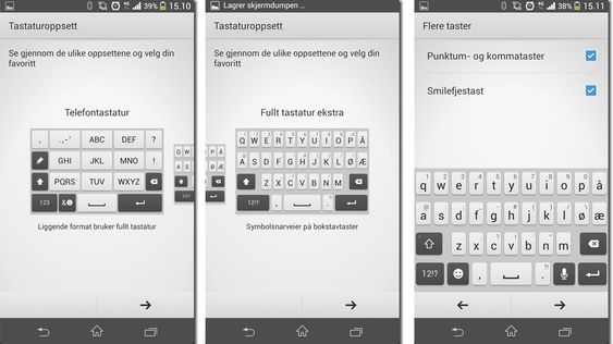 Liker du ikke tastaturet? Da er det bare å endre det.