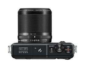 Nikon 1 AW1 kommer med et 11-27.5mm kitobjektiv.