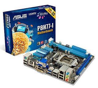 Klikk for å vise bilde i full størrelse Asus P8H77-I