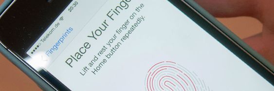 Trykk og betal med Touch ID.