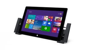 The new Microsoft Surface Pro 2 can also dock you can connect to PC monitor, speakers and other devices.