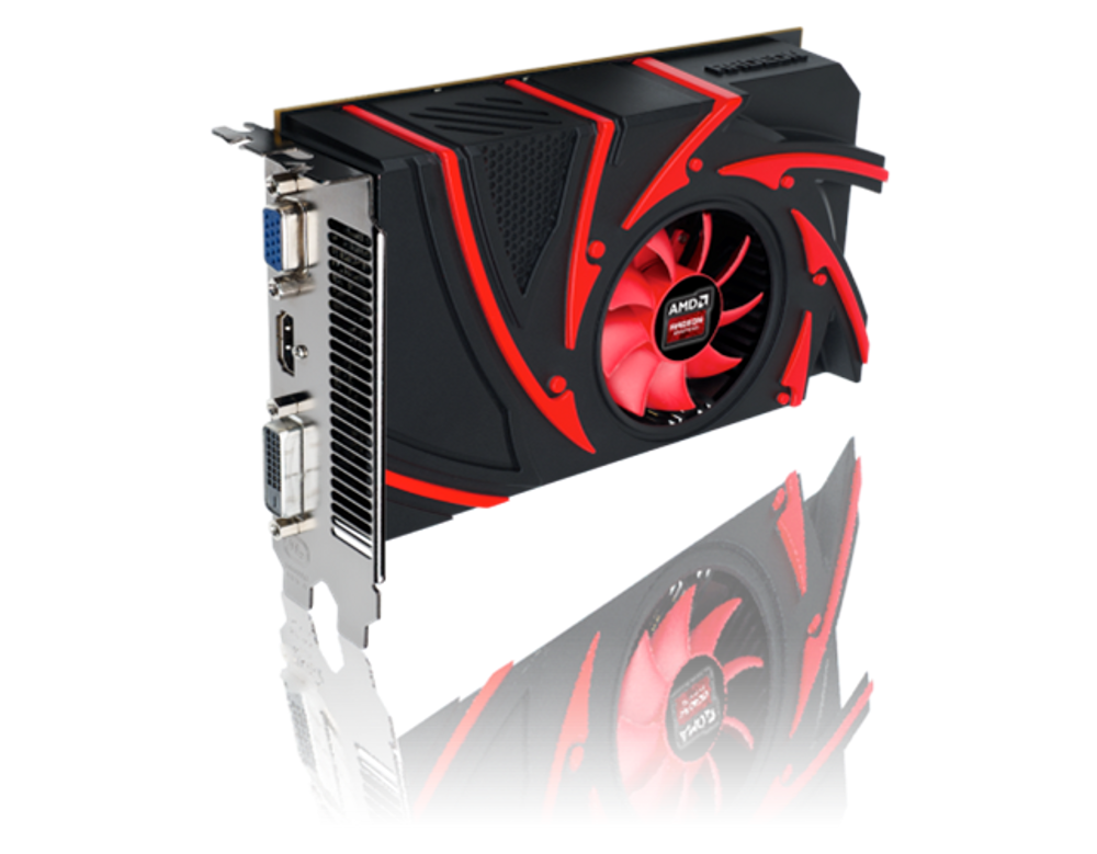 AMD Radeon R7 250 blir det aller billigste kortet i den nye familien.