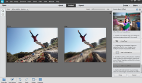 For example, to add motion blur?