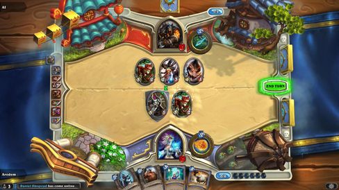 Hearthstone Heroes of Warcraft.