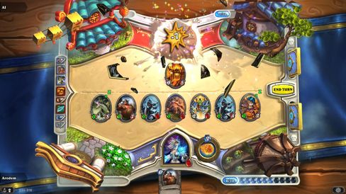 Hearthstone Heroes of Warcraft.