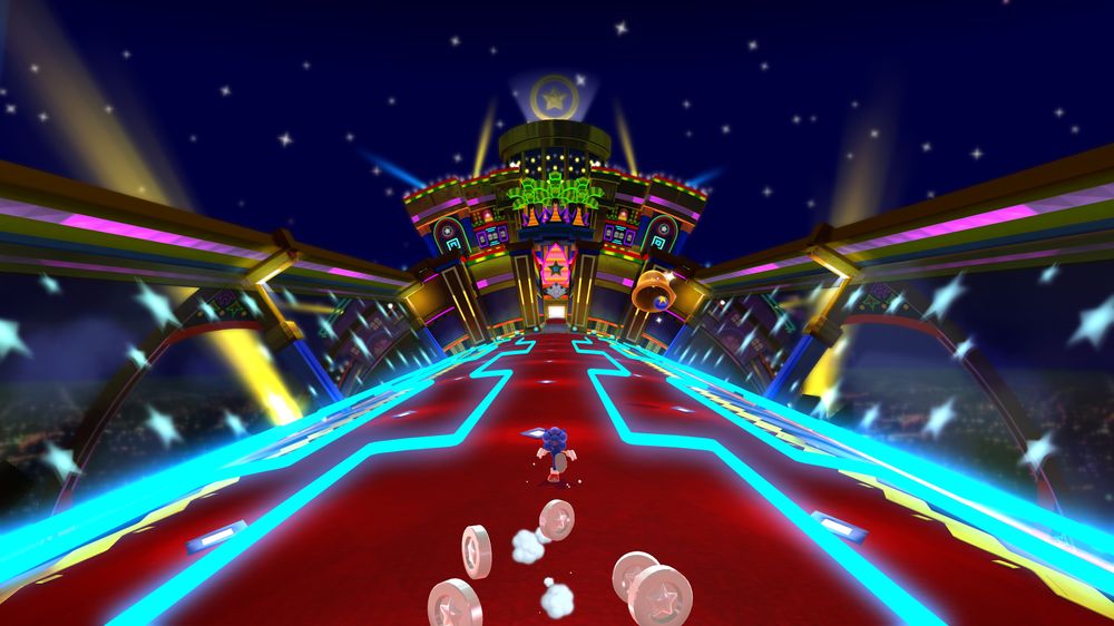 Intet Sonic-spill uten et casino-nivå.