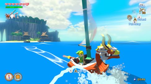 The Legend of Zelda: Wind Waker HD. (Bilde: Nintendo).