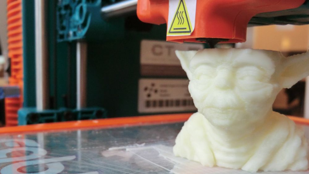 Yoda under bygging.
