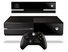 Kinect, konsoll og kontroller.
