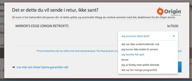 Hvorfor returnere spillet?