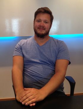 Aleksander Grøndal er produsent for Battlefield 4, og jaggu er han ikke norsk også. (Foto: Espen Jansen/Gamer.no)
