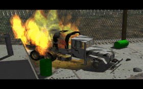 Command & Conquer hadde mange forhåndsanimerte scener. (Bilde: Mobygames.com)