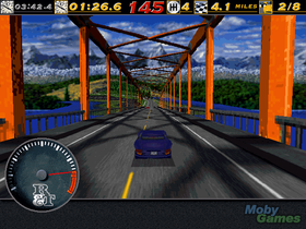 Skjermbilde fra originale The Need for Speed. (Kilde: Mobygames.com)