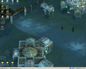 Ett av få bilder av Black Isles Baldur's Gate III: The Black Hound.