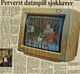 Doom sjokkerte sørlendingene i 1993. (Faksimile: Fædrelandsvennen)