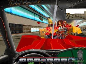 Skjermbilde fra Carmageddon. (Kilde: Mobygames.com)