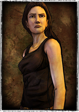 Lily, figuren som Nicki Rapp ga stemme til i The Walking Dead.