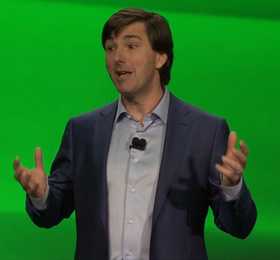 Don Mattrick under avdukingen av Xbox One. (Foto: Offisiel stream)