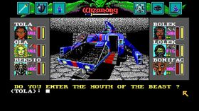 Wizardry VI. Serien er blant annet kjent for å blande fantasy og science-fiction.