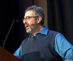 Warren Spector under GDC 2013.