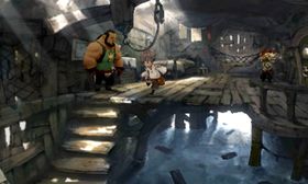 Skjermbilete frå Bravely Default: Flying Fairy.