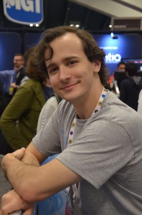 Lat Ware, mannen bak det snodige tankespelet. (Foto: Øystein Furevik/Gamer.no)