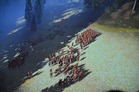 Mikrokontroll i Total War: Arena.