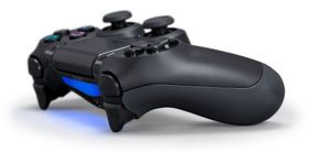 Den nye Dual Shock 4-kontrolleren for PlayStation 4.
