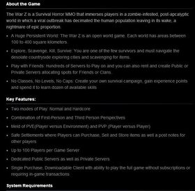 Steam-beskrivelsen med feil informasjon. (Kilde: GameSpy)