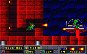 Et av Cliff Bleszinskis første spill var plattformeventyret Jazz Jackrabbit.