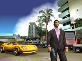 Grand Theft Auto: Vice City baserer seg på åttitallets Miami.