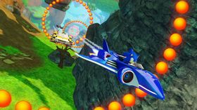 Det blir naturlig nok mye flying i baner basert på NiGHTS into Dreams.
