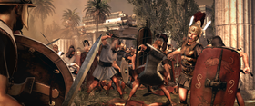 Bilder fra Total War: Rome II.