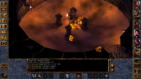 Slik ser arenaen ut i The Black Pits.