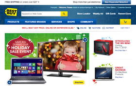 Kanadiske BestBuy. (Faksimile: http://www.bestbuy.ca/)