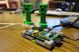 Raspberry Pi (snart sprengt i luften).