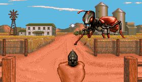 Skjermbilde fra It Came from the Desert. (Kilde: Mobygames.com)