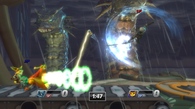 Monstre fra God of War invaderer Metropolis.