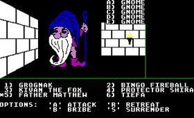 Gnomene var kanskje ikke de fiendene som så skumlest ut i Might and Magic Book One: The Inner Sanctum.