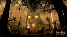 Skumle grotter i Darkfall.