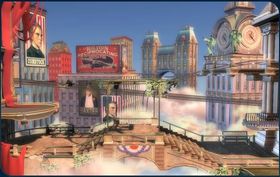 Columbia-nivået fra kommende BioShock Infinite. (Bilde: NeoGAF)