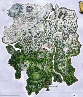 Slik så Solstheim ut i Morrowind-utvidelsespakken.