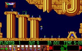 Lemmings er blant spillene som opprinnelig ble utviklet for Amiga.