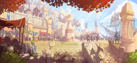 Konseptbilde fra Might & Magic Raiders.