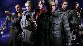 Det var nok av spillbare figurer i Resident Evil 6.